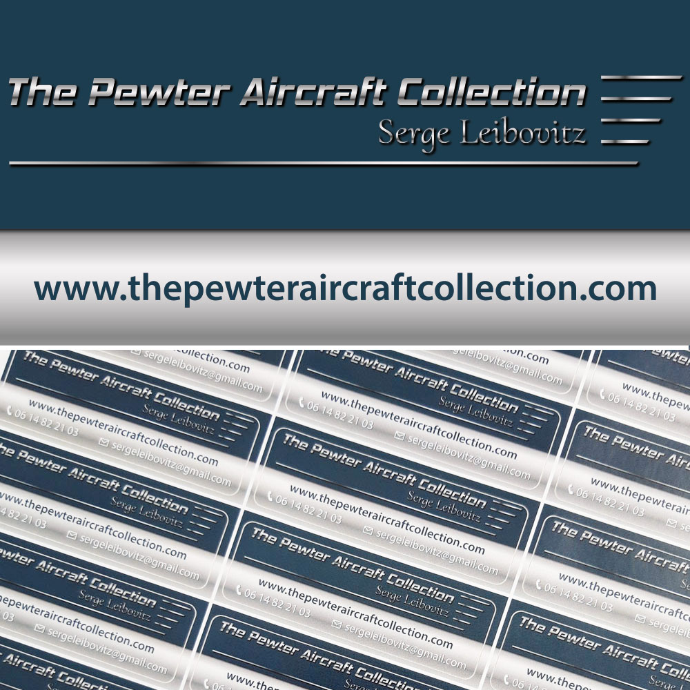 Sticker tout usage pour The Pewter Aircraft Collection