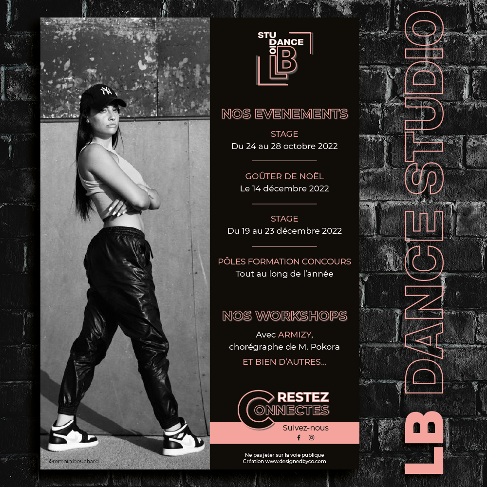 Flyer pour LB Dance Studio