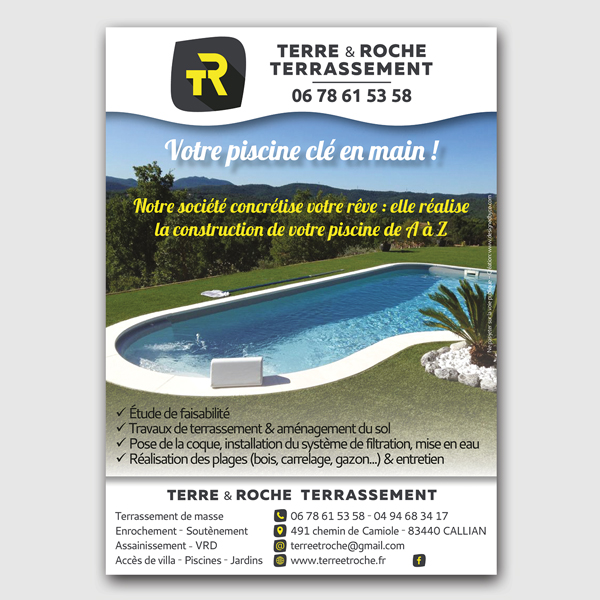 Flyer pour Terre & Roche