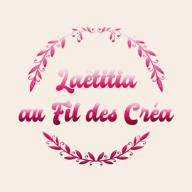 Logo Laëtitia au fil des Créa