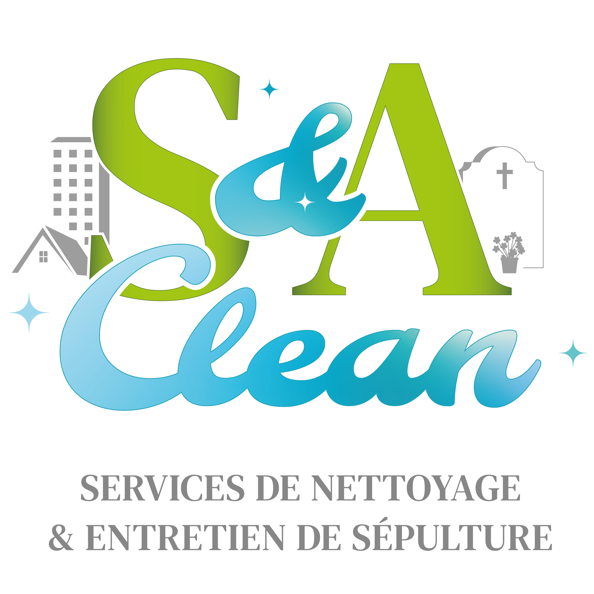 Logo pour S&A Clean agence de nettoyage