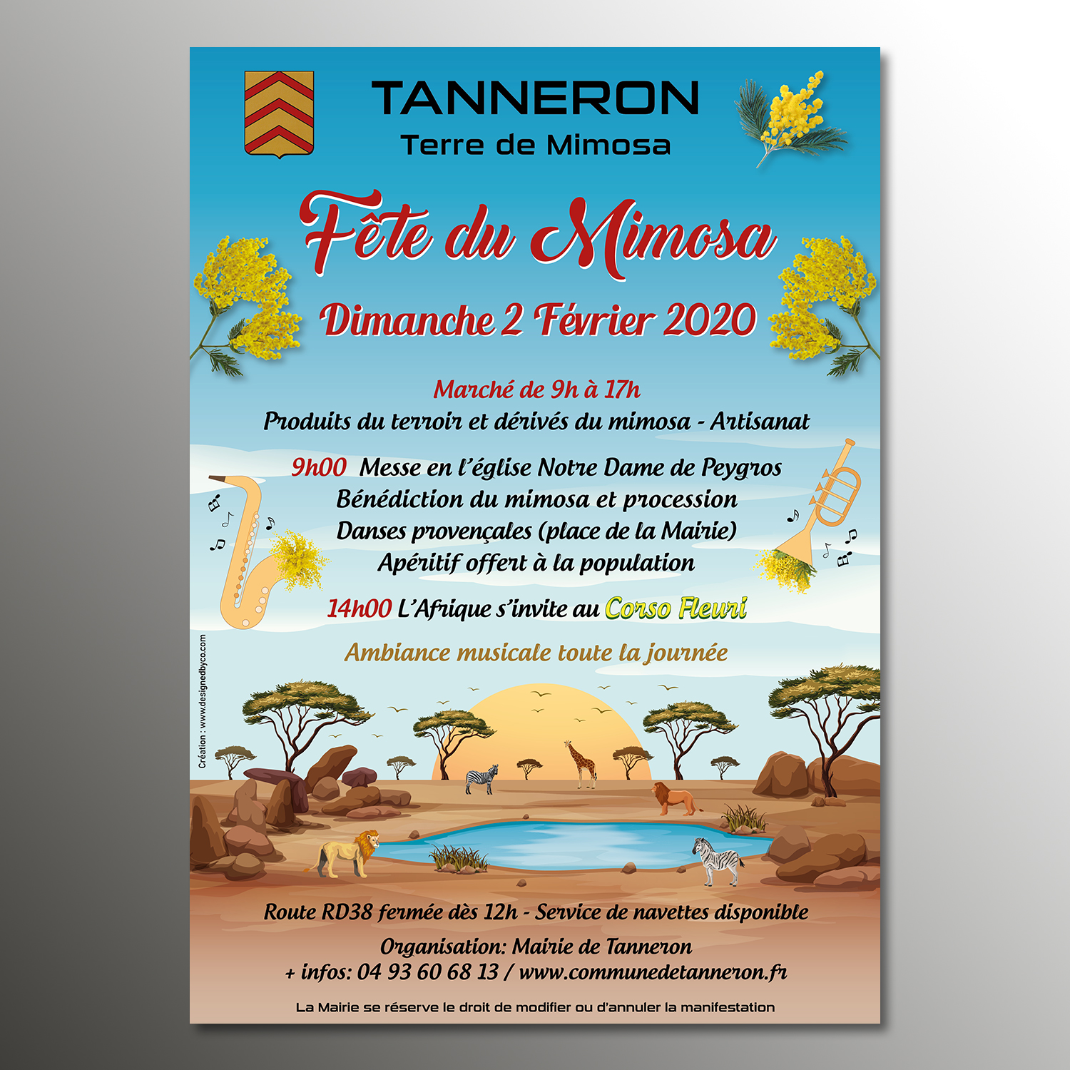 Fête du Mimosa 2020 Tanneron