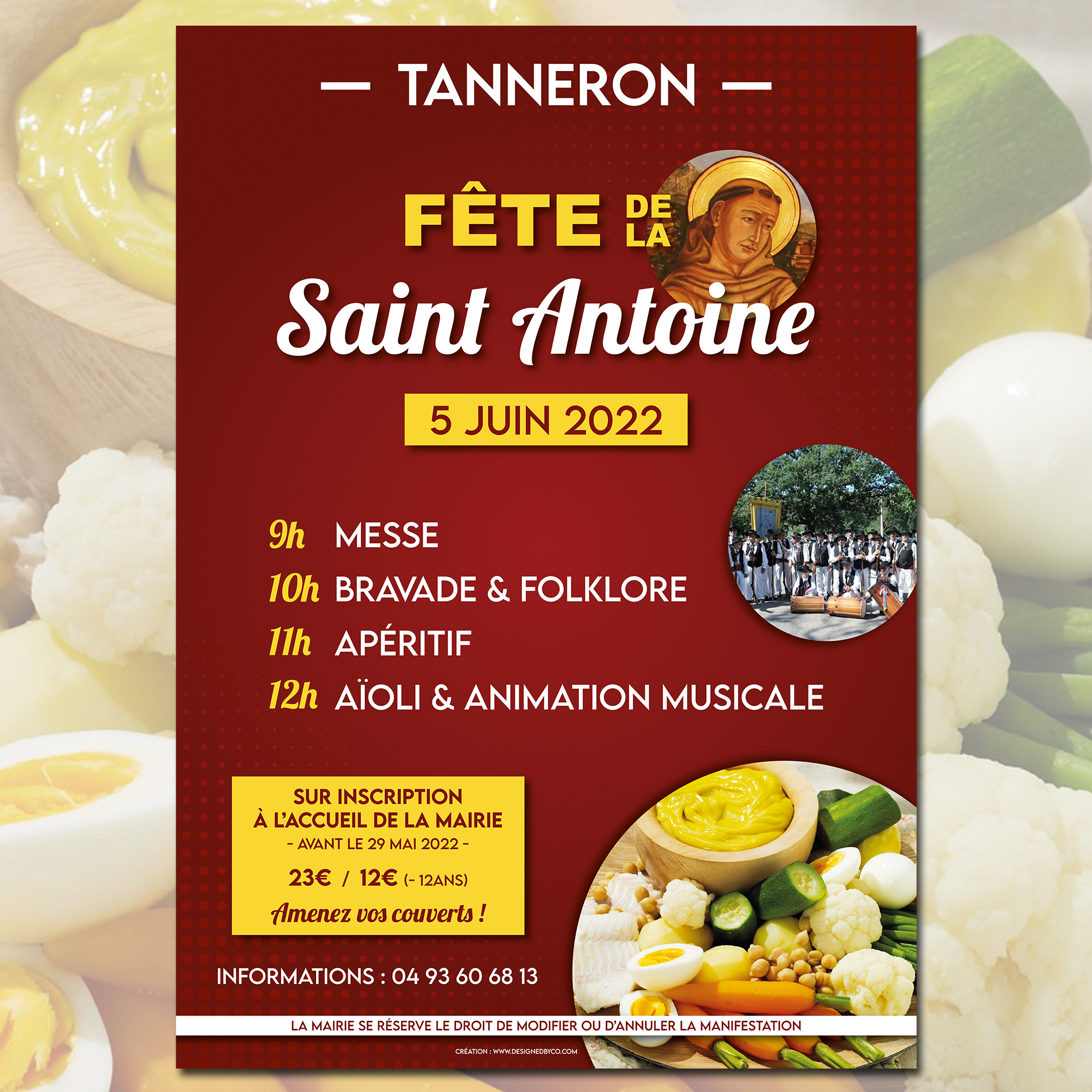 Fête de la Saint Antoine de Padoue 2022 à Tanneron