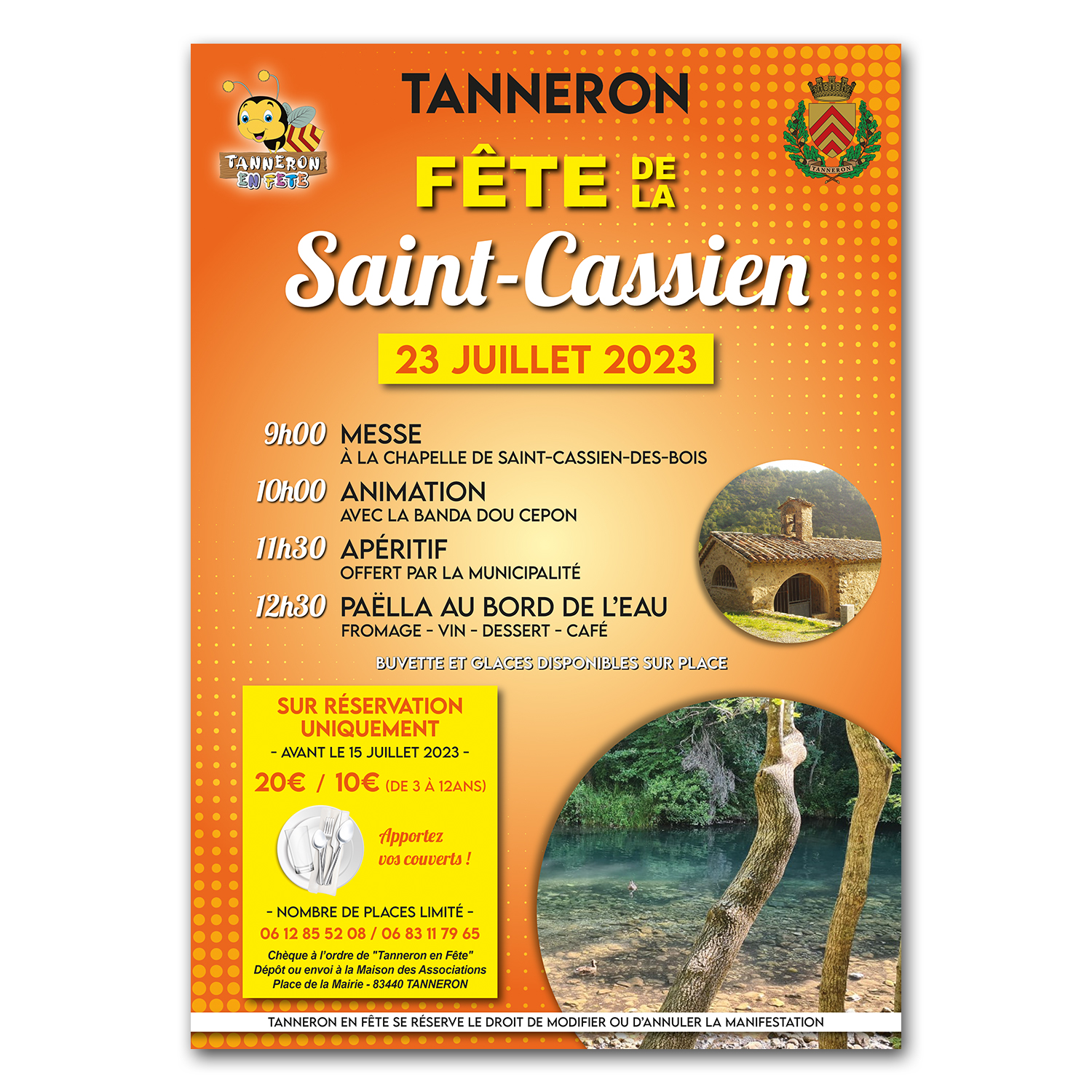 Fête de la Saint Cassien 2023 Tanneron