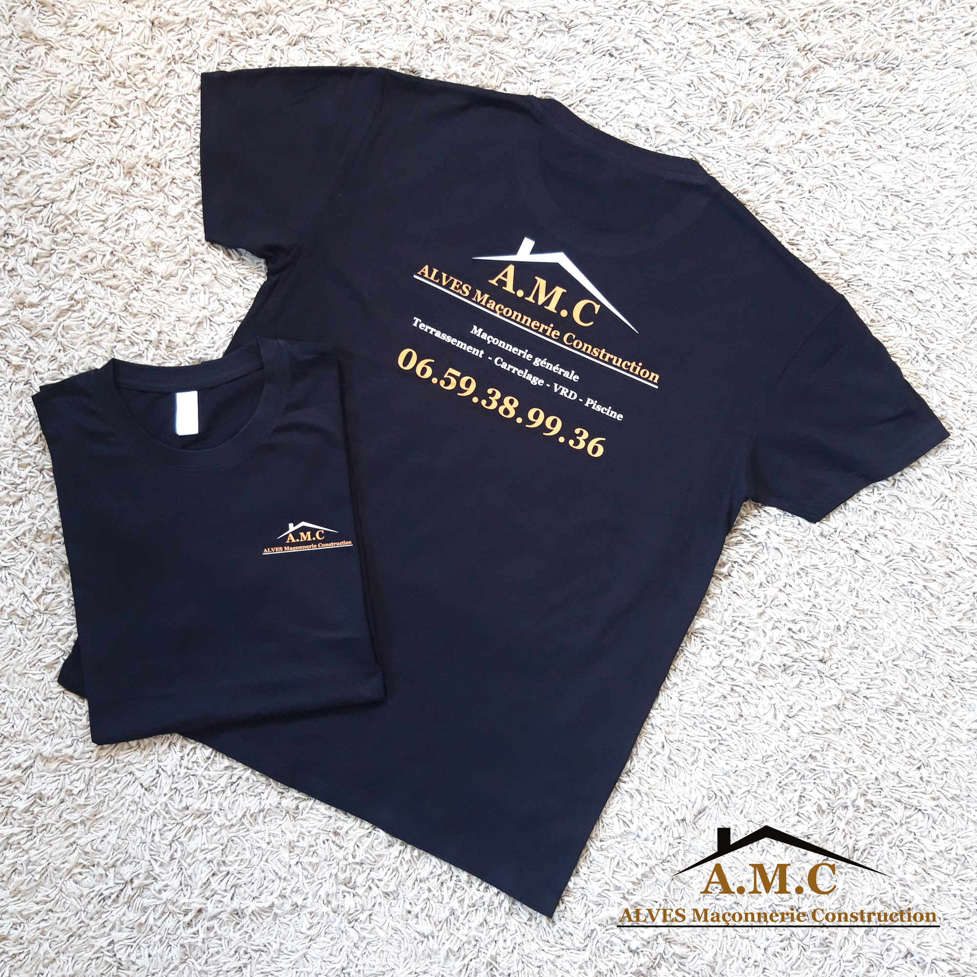T-shirt pour AMC Maçonnerie